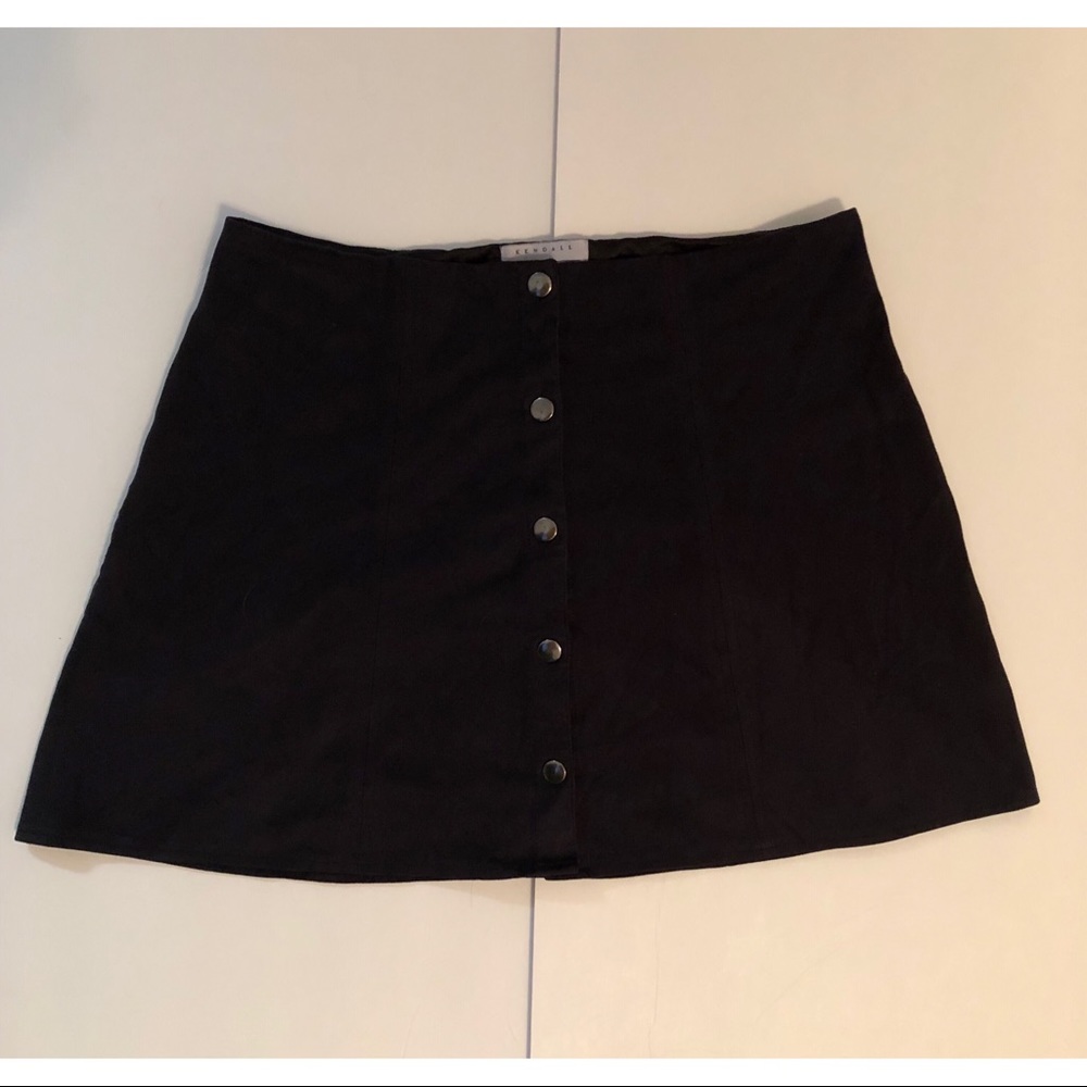 Kendall and Kylie Navy Skirt